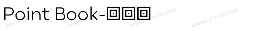 Point Book字体转换